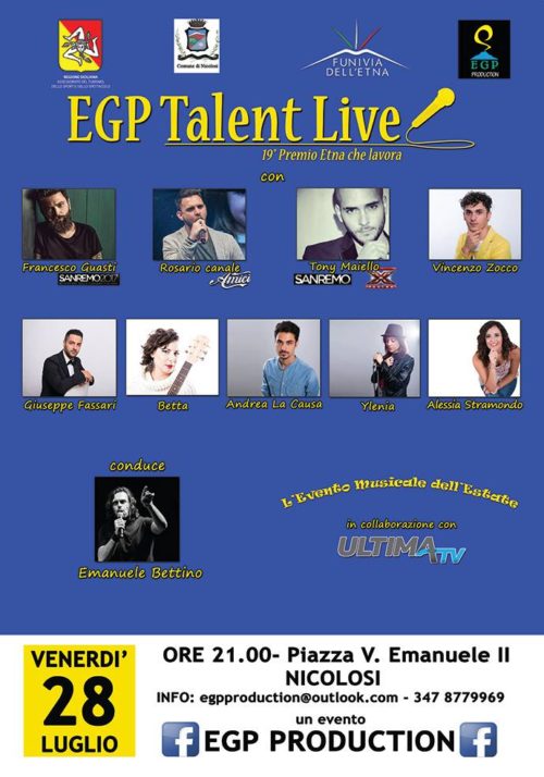 Egp talent live