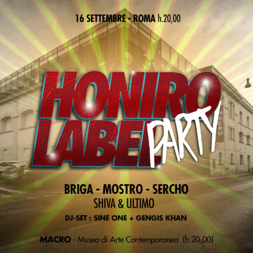 Honiro Label Party