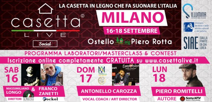 Casetta Live Social