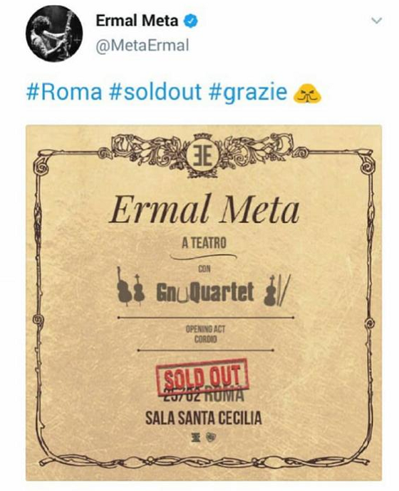 ermal meta sold out