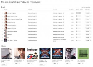 Davide Mogavero - Lista album iTunes