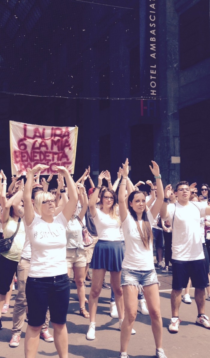 #SIMILIDAY Flashmob Milano