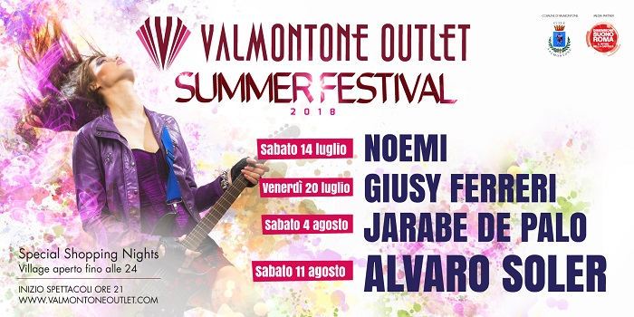 Valmontone Outlet Summer Festival