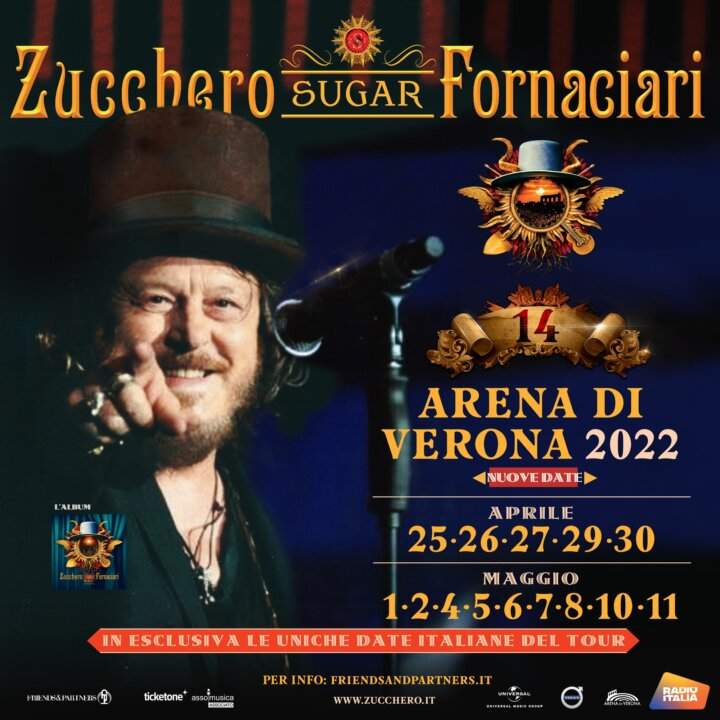 Zucchero Arena 2022