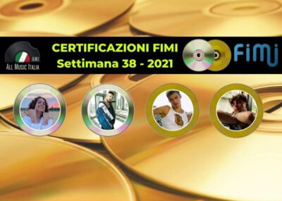 Certificazioni FIMI settimana 38 2021
