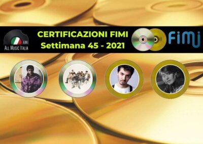 Certificazioni FIMI settimana 45 2021