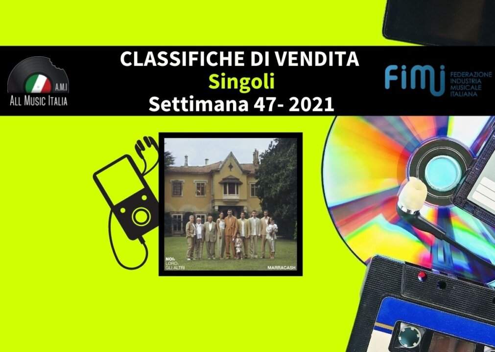 Classifica di vendita settimana 47 2021