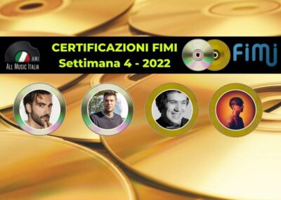Certificazioni FIMI settimana 4 2022