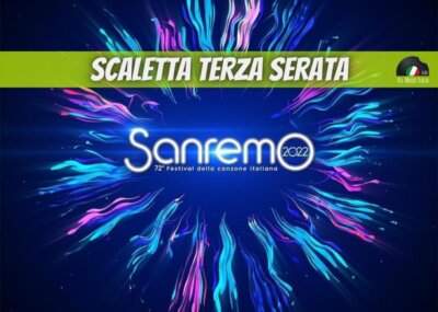 Sanremo 2022 scaletta terza serata