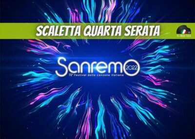 Sanremo scaletta quarta serata