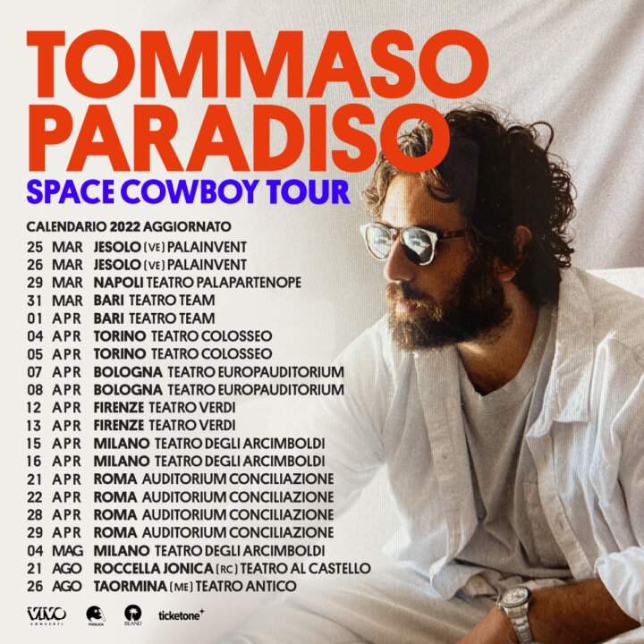 Tommaso Paradiso Space Cowboy Tour
