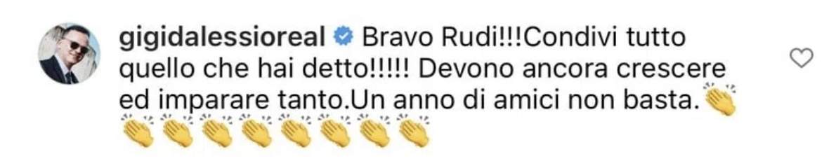 Amici Gigi D'Alessio