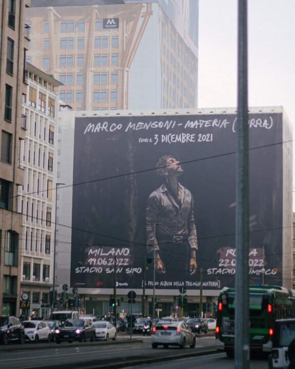 Marco Mengoni Materia (Terra) billboard
