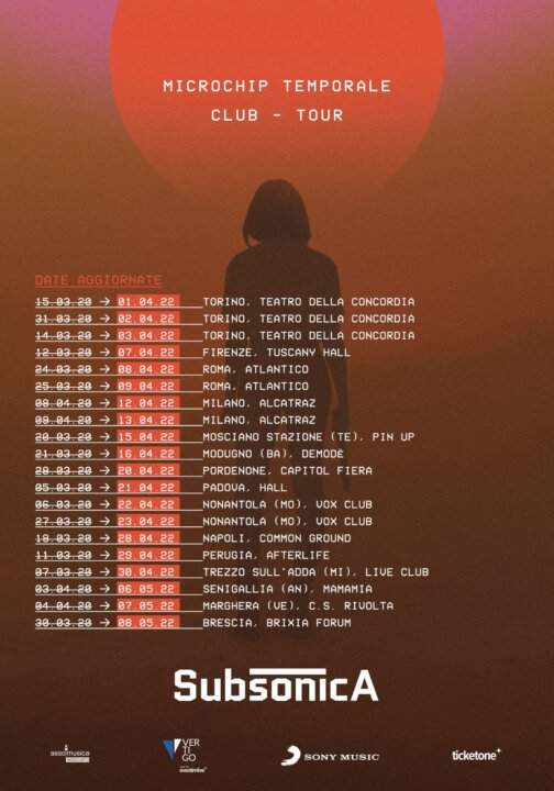 Subsonica Microchip_Temporale_Club_Tour