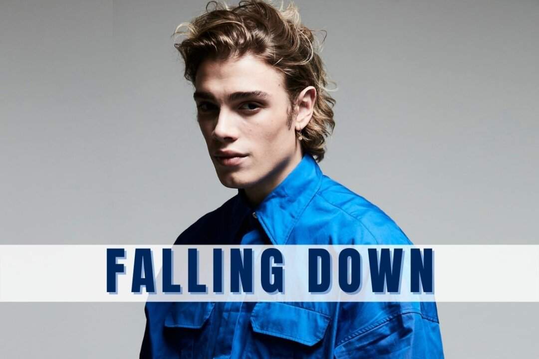 Biondo Falling down testo significato