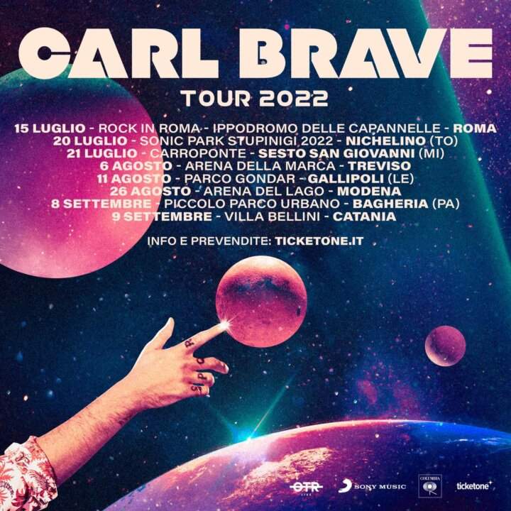 CARL BRAVE TOUR 2022