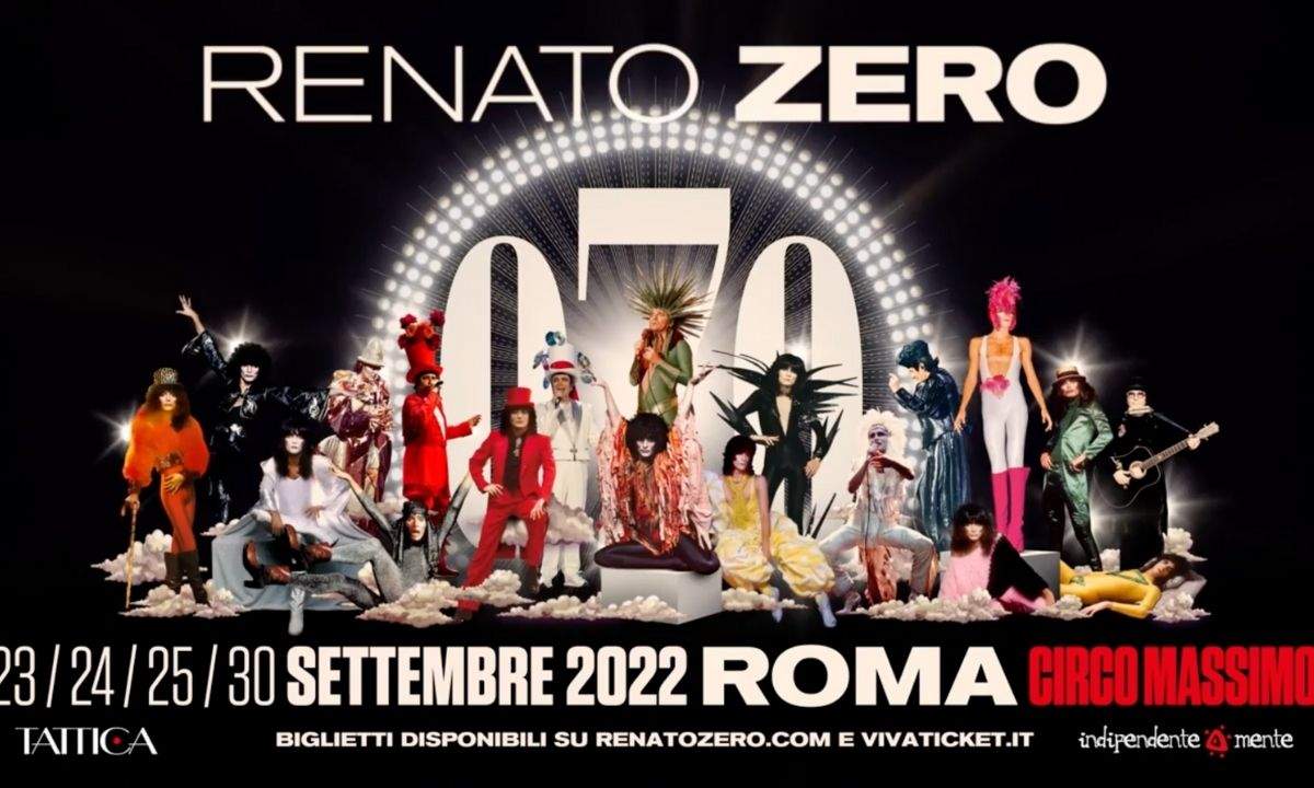 Renato Zero Live 2022