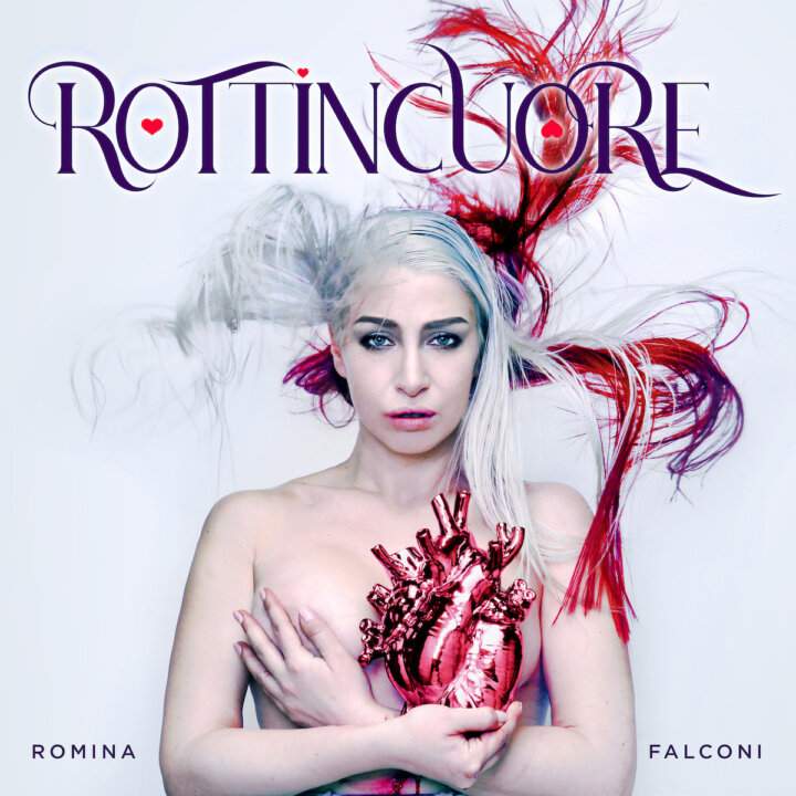 Romina Falconi nuovo album Rottincuore copertina