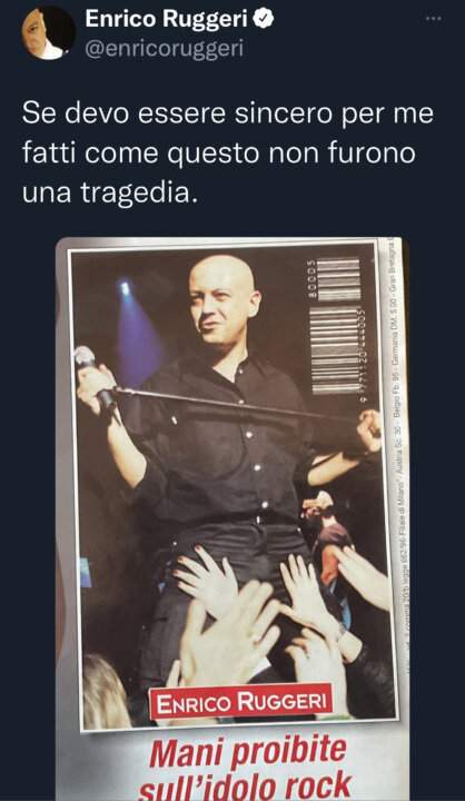 Enrico Ruggeri Blanco