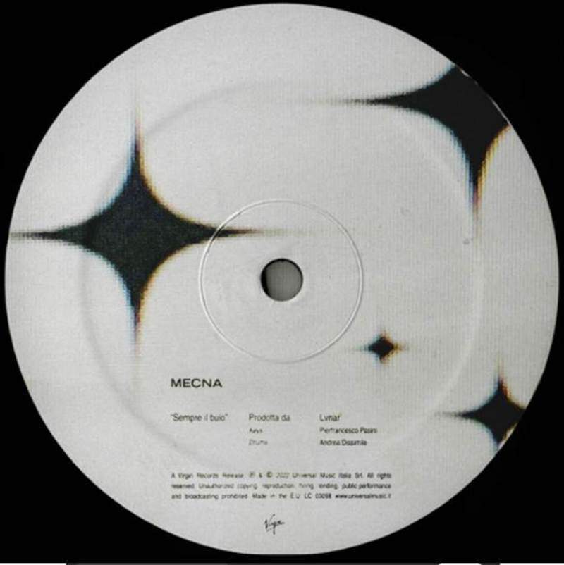 Mecna - sempre il buio - cover