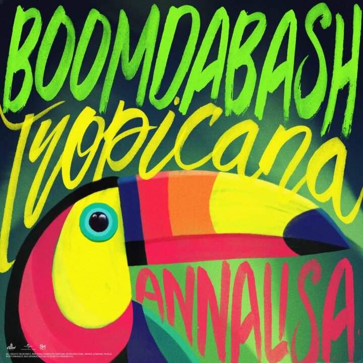 Boomdabash Annalisa Tropicana copertina