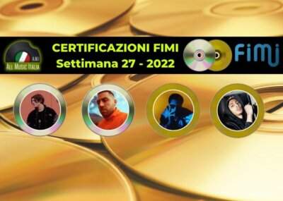 Certificazioni FIMI 27 2022