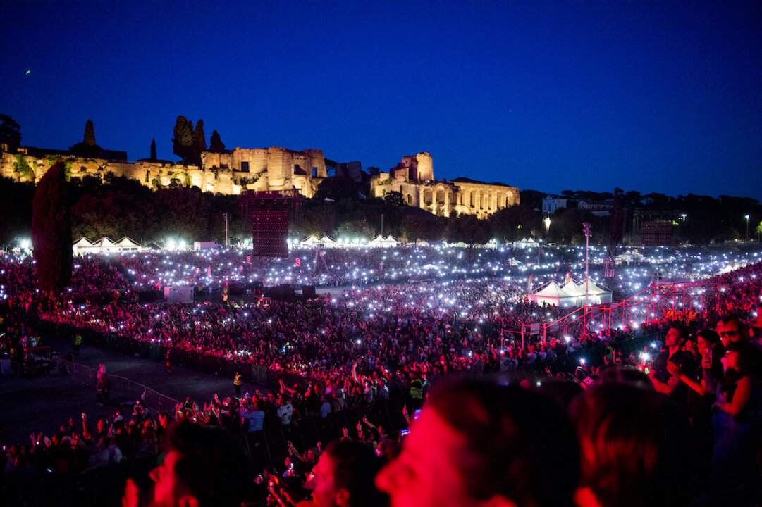 Maneskin live Circo Massimo Photo: Roberto Panucci