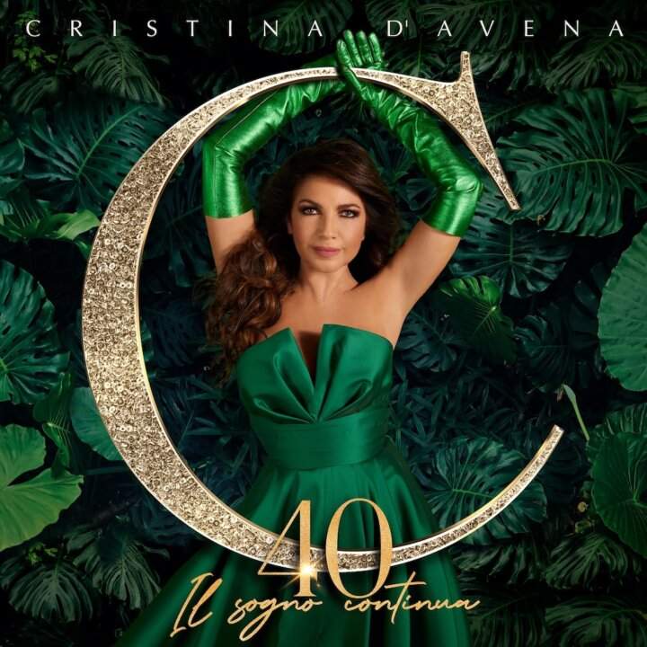 Cristina D'Avena 40 il sogno continua copertina