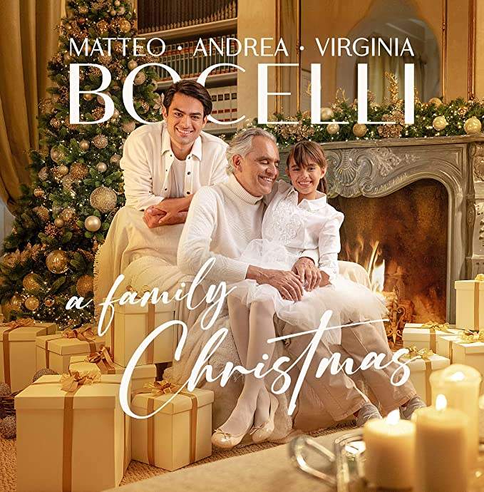 Andrea Bocelli A family Christmas copertina