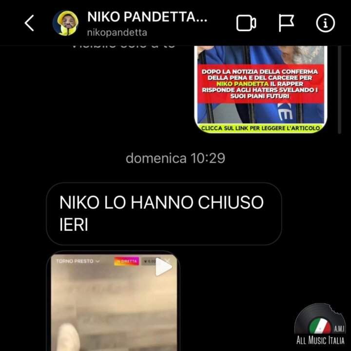 Niko Pandetta Arrestato