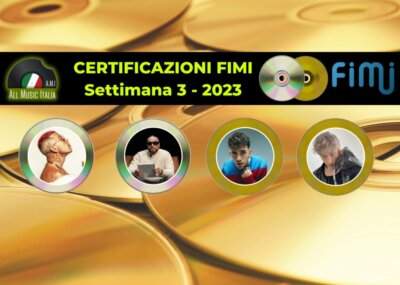 Certificazioni FIMI 3 2023