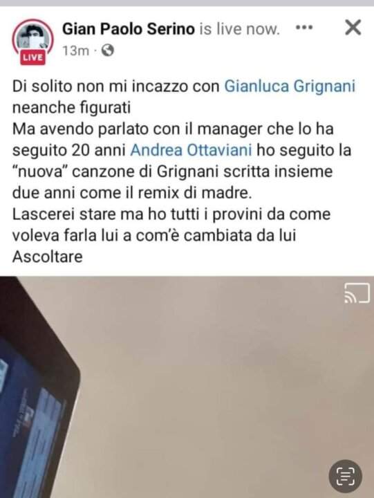Gianluca Grignani Sanremo 2023 spoiler