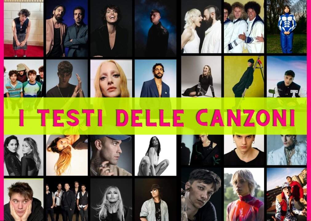 Sanremo 2023 testi canzoni