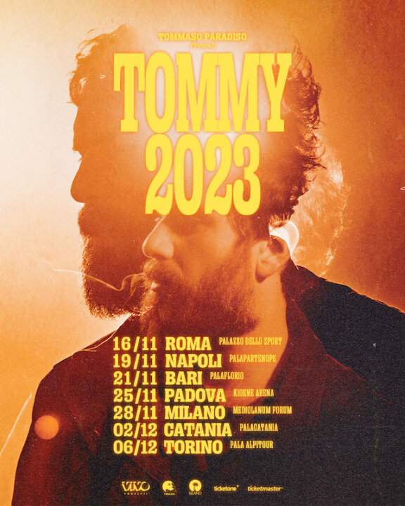 Tommaso Paradiso Tommy live 2023