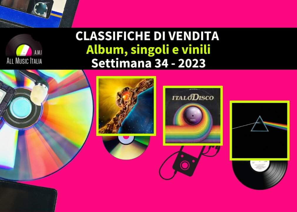 Classifiche album singoli Fimi 34 2023