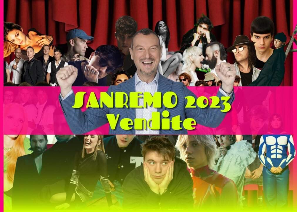 Sanremo 2023 vendite