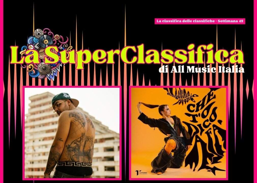La SuperClassifica di All Music Italia settimana 42 2023