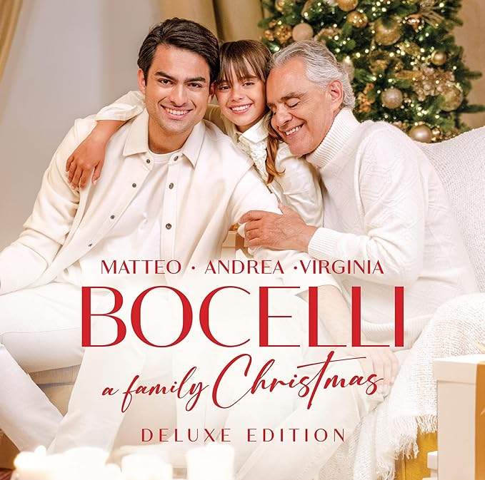 Andrea Bocelli A Family Christmas Deluxe copertina