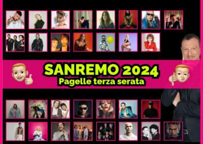 Sanremo 2024 Pagelle terza serata