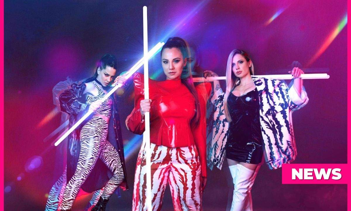 Luci al neon Lacrime viola