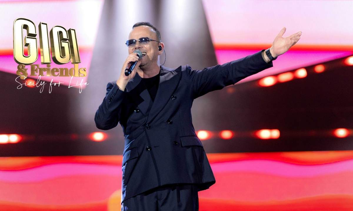 Gigi D’Alessio su Canale 5 per Sicily For Life con ospiti e musica