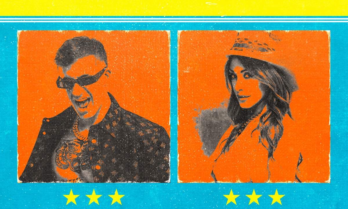 Cover ufficiale del singolo Bollente di Ludwig e Sabrina Salerno