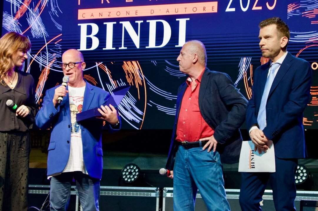 Premio Bindi 2025 Targa Artigiano della Canzone Riccardo Vitanza