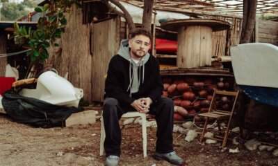 Rocco Hunt durante l’incontro con i ragazzi al Giffoni Film Festival 2025