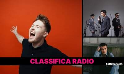 Classifica radio EarOne settimana 34 2025 conAlfa al primo posto