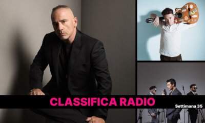 Classifica radio EarOne settimana 35 2025