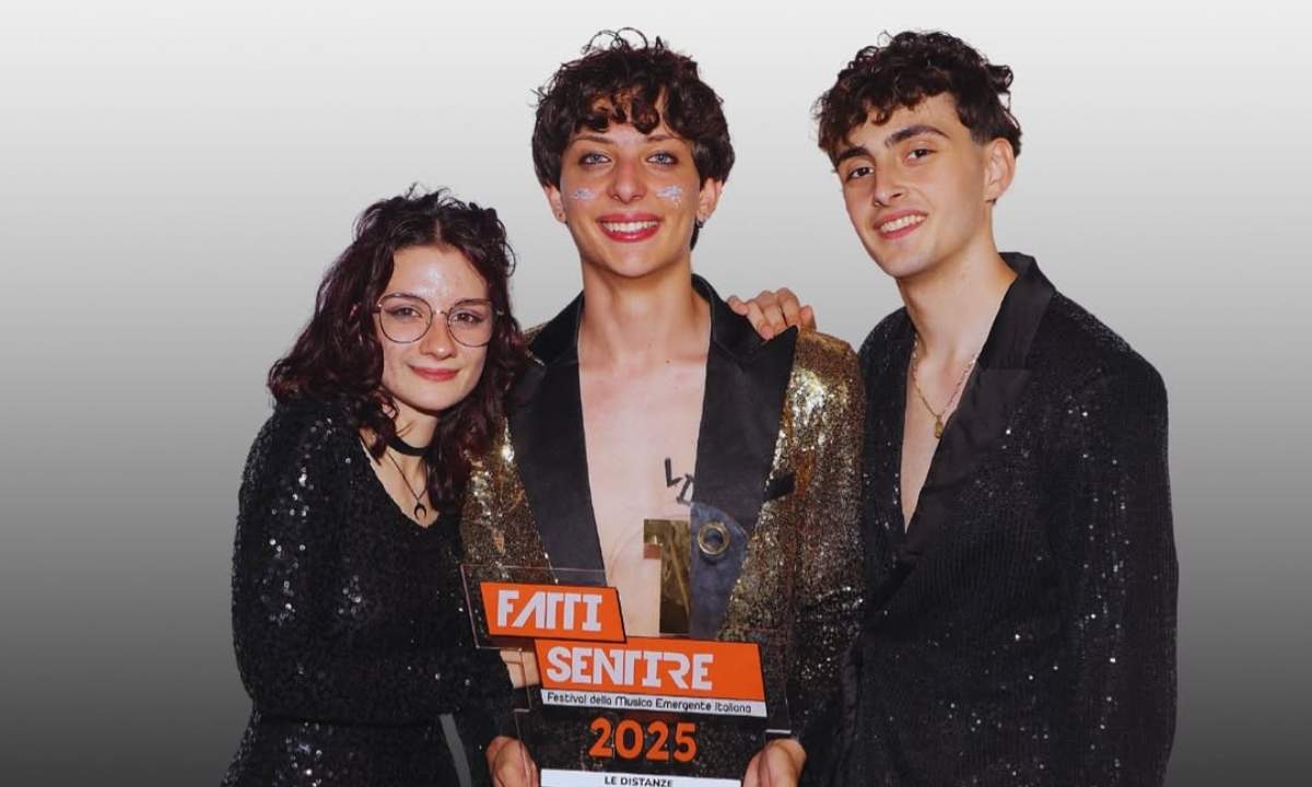 La band ligure Le Distanze premiata al Fatti Sentire Festival 2025