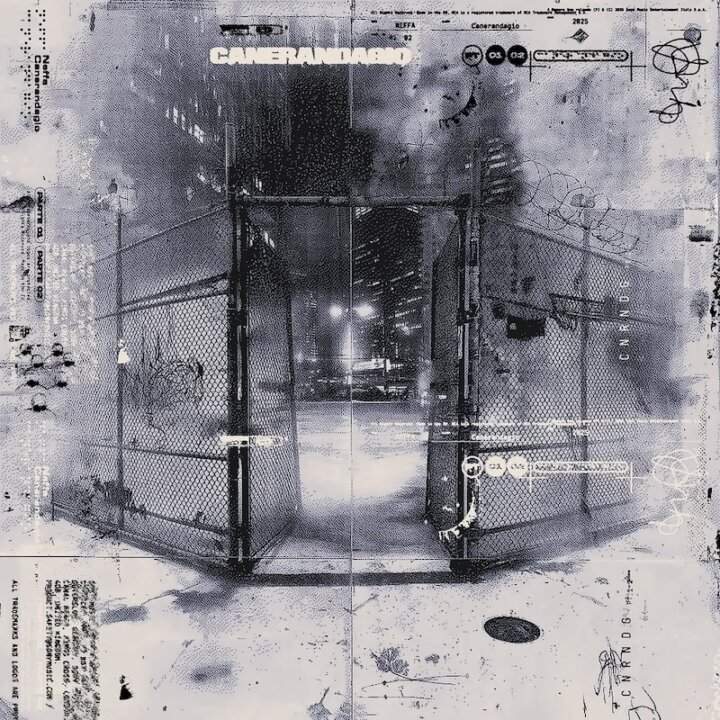 Copertina ufficiale dell’album Canerandagio Parte 2 di Neffa con tracklist e featuring