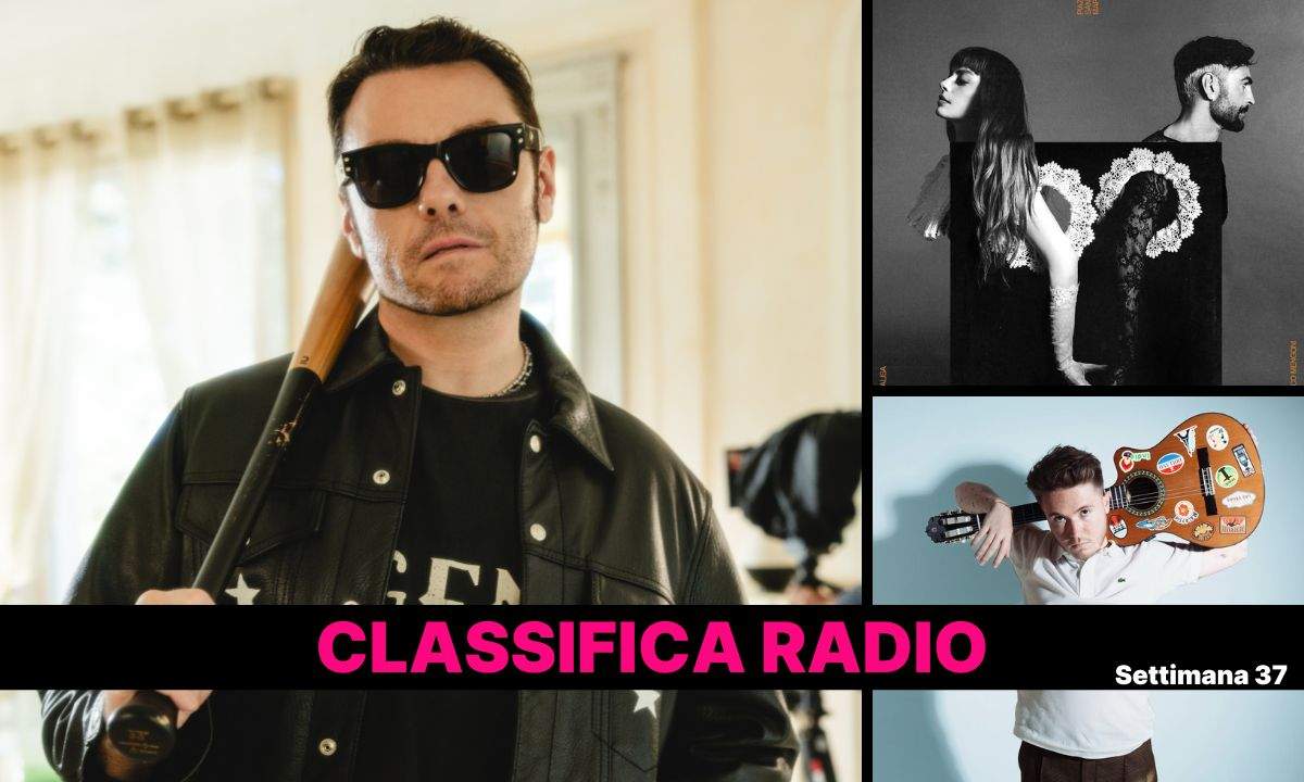 Classifica radio EarOne settimana 37 2025