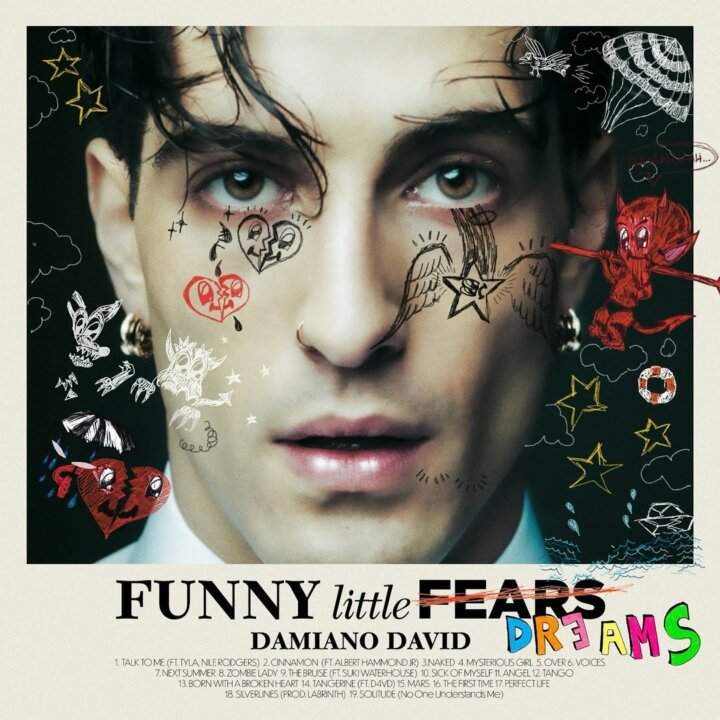 Damiano David Cover Funny Little Fears (Dreams)
